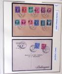 1944-45, LIBERATION  : Exceptionnelle collection de