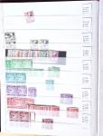 1900-1959, en 5 albums, très important stock de timbres