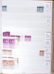 1900-1959, en 5 albums, très important stock de timbres