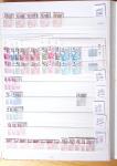 1900-1959, en 5 albums, très important stock de timbres