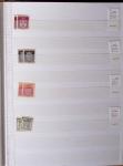1900-1959, en 5 albums, très important stock de timbres