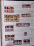 1900-1959, en 5 albums, très important stock de timbres