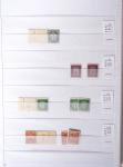 1900-1959, en 5 albums, très important stock de timbres