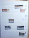 1900-1959, en 5 albums, très important stock de timbres