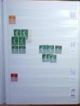 1900-1959, en 5 albums, très important stock de timbres