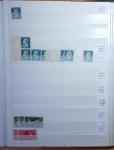 1900-1959, en 5 albums, très important stock de timbres