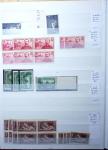 1900-1959, en 5 albums, très important stock de timbres