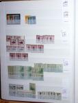 1900-1959, en 5 albums, très important stock de timbres