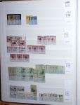 1900-1959, en 5 albums, très important stock de timbres