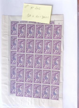 1900-1959, Sympathique lot de feuilles et panneaux