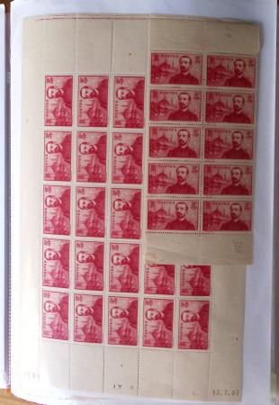 1900-1959, Sympathique lot de feuilles et panneaux