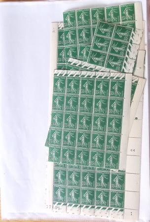 1900-1959, Sympathique lot de feuilles et panneaux