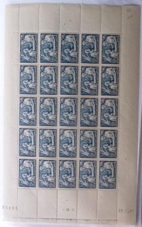 1900-1959, Sympathique lot de feuilles et panneaux
