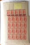 1900-1959, Sympathique lot de feuilles et panneaux