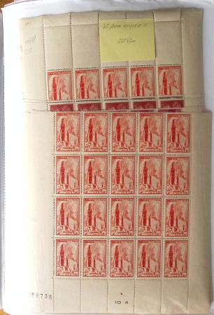 1900-1959, Sympathique lot de feuilles et panneaux