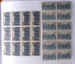 1900-1959, Sympathique lot de feuilles et panneaux
