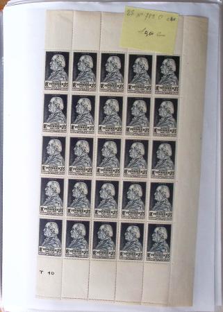 1900-1959, Sympathique lot de feuilles et panneaux