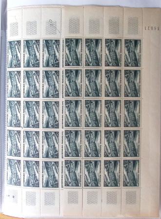 1900-1959, Sympathique lot de feuilles et panneaux