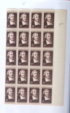 1900-1959, Sympathique lot de feuilles et panneaux