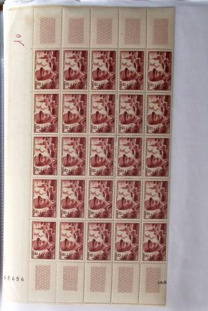 1900-1959, Sympathique lot de feuilles et panneaux