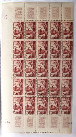 1900-1959, Sympathique lot de feuilles et panneaux