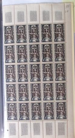 1900-1959, Sympathique lot de feuilles et panneaux