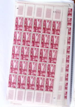 1900-1959, Sympathique lot de feuilles et panneaux