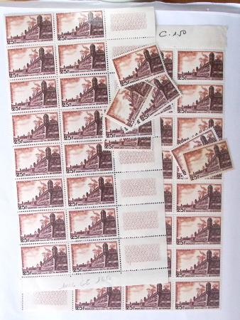 1900-1959, Sympathique lot de feuilles et panneaux