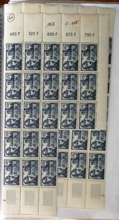 1900-1959, Sympathique lot de feuilles et panneaux