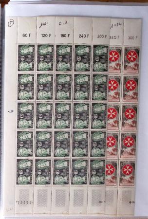 1900-1959, Sympathique lot de feuilles et panneaux