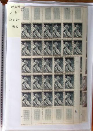 1900-1959, Sympathique lot de feuilles et panneaux