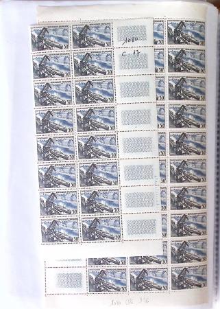 1900-1959, Sympathique lot de feuilles et panneaux