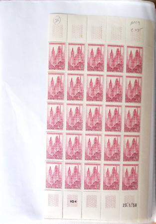 1900-1959, Sympathique lot de feuilles et panneaux