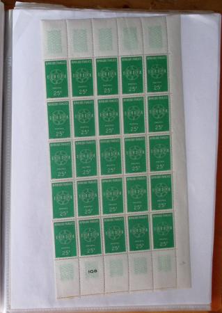 1900-1959, Sympathique lot de feuilles et panneaux