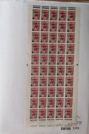 1900-1959, Sympathique lot de feuilles et panneaux