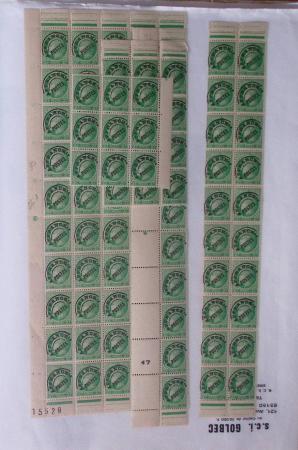 1900-1959, Sympathique lot de feuilles et panneaux