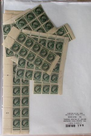 1900-1959, Sympathique lot de feuilles et panneaux