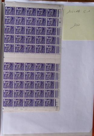 1900-1959, Sympathique lot de feuilles et panneaux