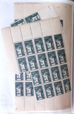 1900-1959, Sympathique lot de feuilles et panneaux