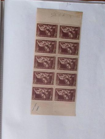 1900-1959, Sympathique lot de feuilles et panneaux