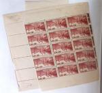 1900-1959, Sympathique lot de feuilles et panneaux