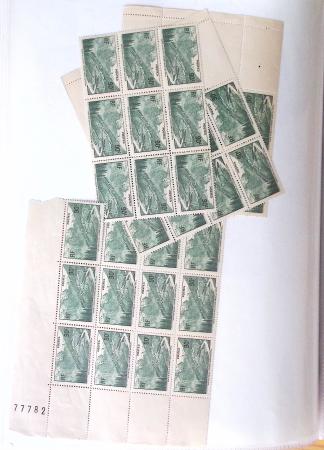 1900-1959, Sympathique lot de feuilles et panneaux