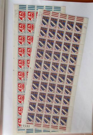 1900-1959, Sympathique lot de feuilles et panneaux