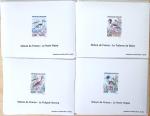 1993-1995, Exceptionnel stock de bloc-feuillets gommés,