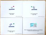 1993-1995, Exceptionnel stock de bloc-feuillets gommés,