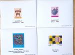 1993-1995, Exceptionnel stock de bloc-feuillets gommés,