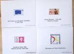 1993-1995, Exceptionnel stock de bloc-feuillets gommés,
