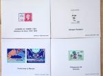 1993-1995, Exceptionnel stock de bloc-feuillets gommés,