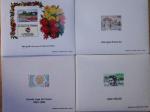 1993-1995, Exceptionnel stock de bloc-feuillets gommés,