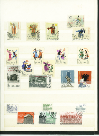 1949-1980, 1 album présentant une collection d'oblitérés